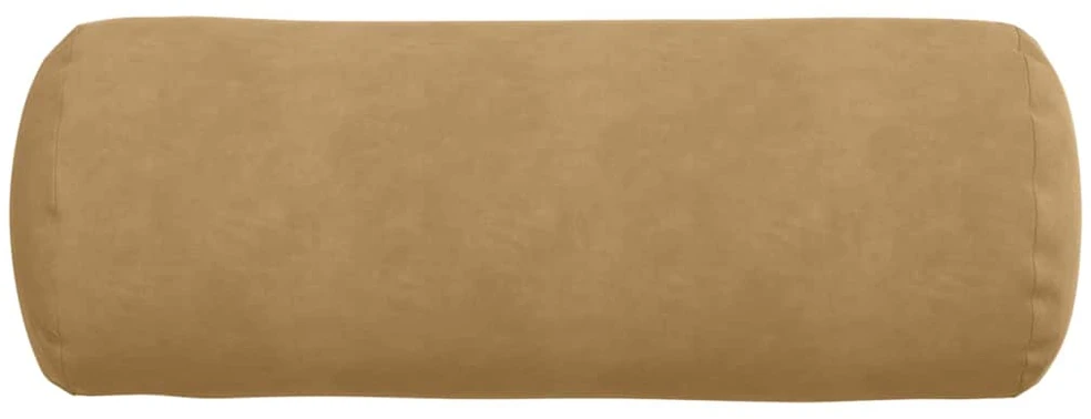 Pagalvės 2 pcs Ruda Ø 25 x 70 cm Kordūrinis audinys