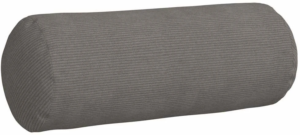 Pagalvės 2 pcs Šviesiai pilka Ø 25 x 70 cm Kordūrinis audinys