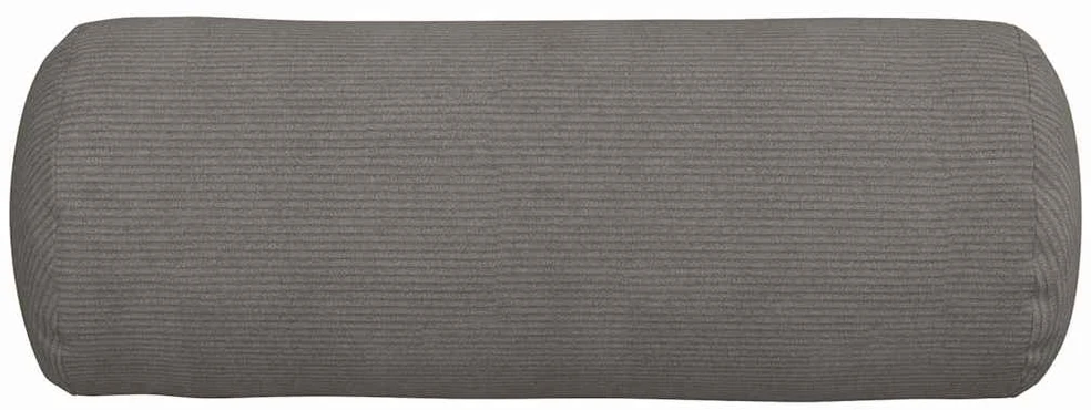 Pagalvės 2 pcs Šviesiai pilka Ø 25 x 70 cm Kordūrinis audinys