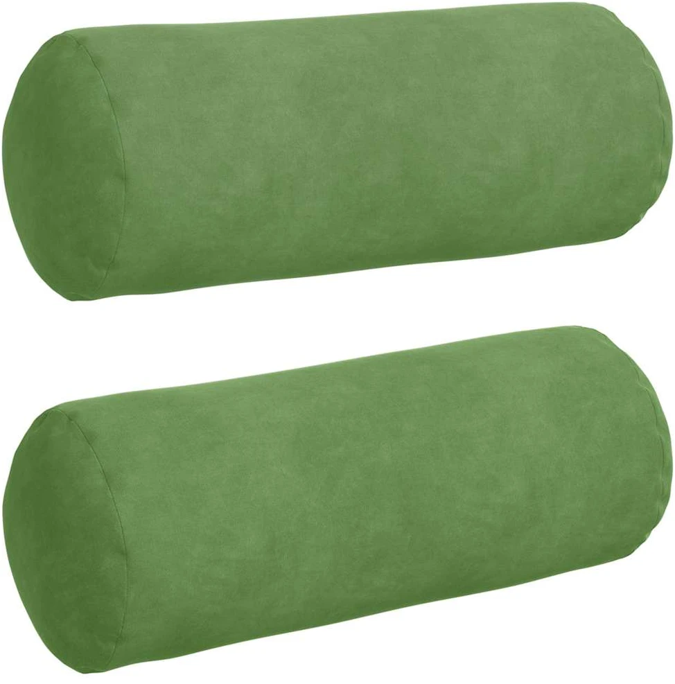 Pagalvės 2 pcs Šviesiai žalia Ø 15 x 40 cm Kordūrinis audinys