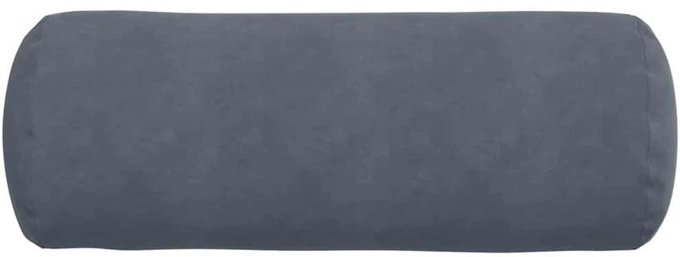 Pagalvės 2 vnt. Tamsiai pilka Ø 25 x 70 cm Kordūrinis audinys