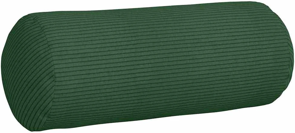 Pagalvės 2 pcs Tamsiai žalia Ø 15 x 40 cm Kordūrinis audinys