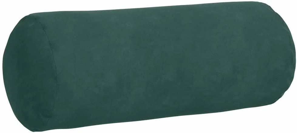 Pagalvės 2 pcs Tamsiai žalia Ø 15 x 40 cm Kordūrinis audinys