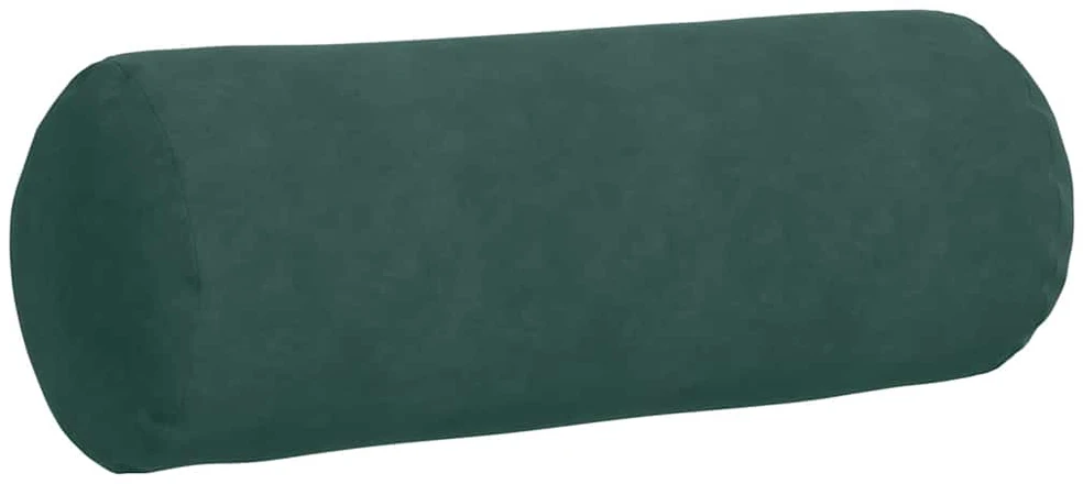 Pagalvės 2 vnt. Tamsiai žalia Ø 25 x 70 cm Kordūrinis audinys