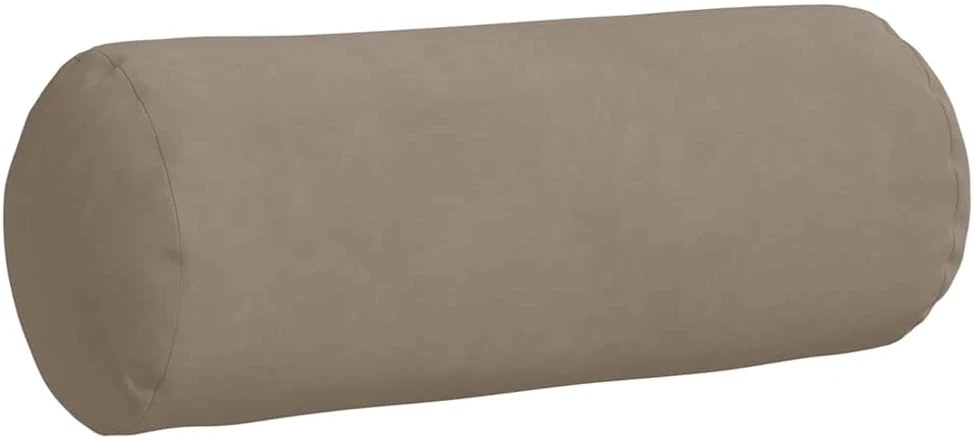 Pagalvės 2 vnt. Mikropluošto audinys Tortora Ø 15 x 40 cm