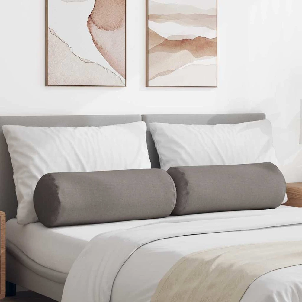 Pagalvės 2 vnt. audinys Tortora Ø 25 x 70 cm
