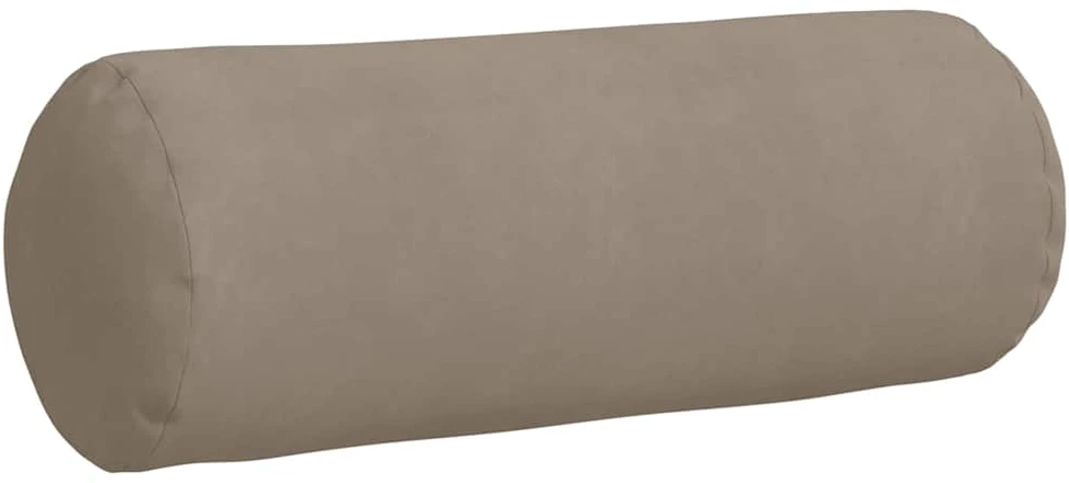Pagalvės 2 vnt. Mikropluošto audinys Tortora Ø 25 x 70 cm