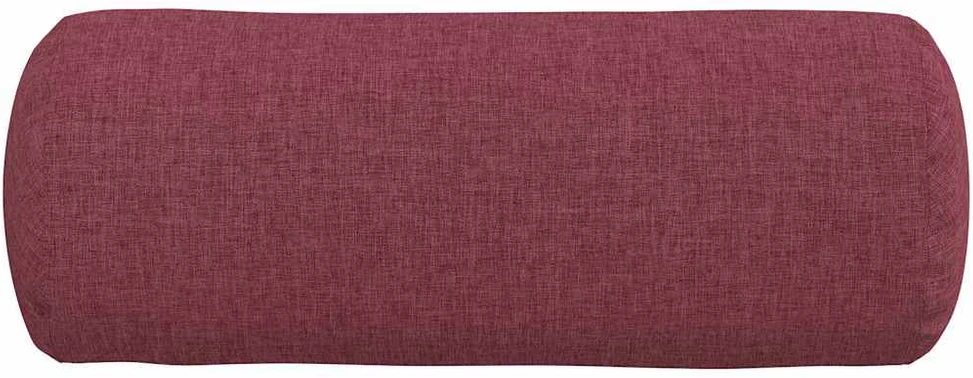 Pagalvės 2 pcs Vyno raudona Ø 15 x 40 cm audinys