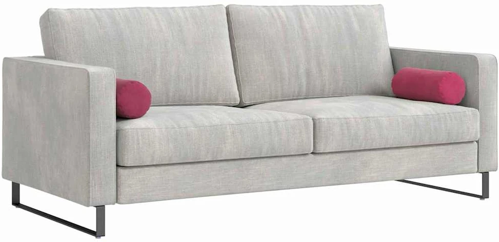 Pagalvės 2 pcs Vyno raudona Ø 15 x 40 cm Kordūrinis audinys