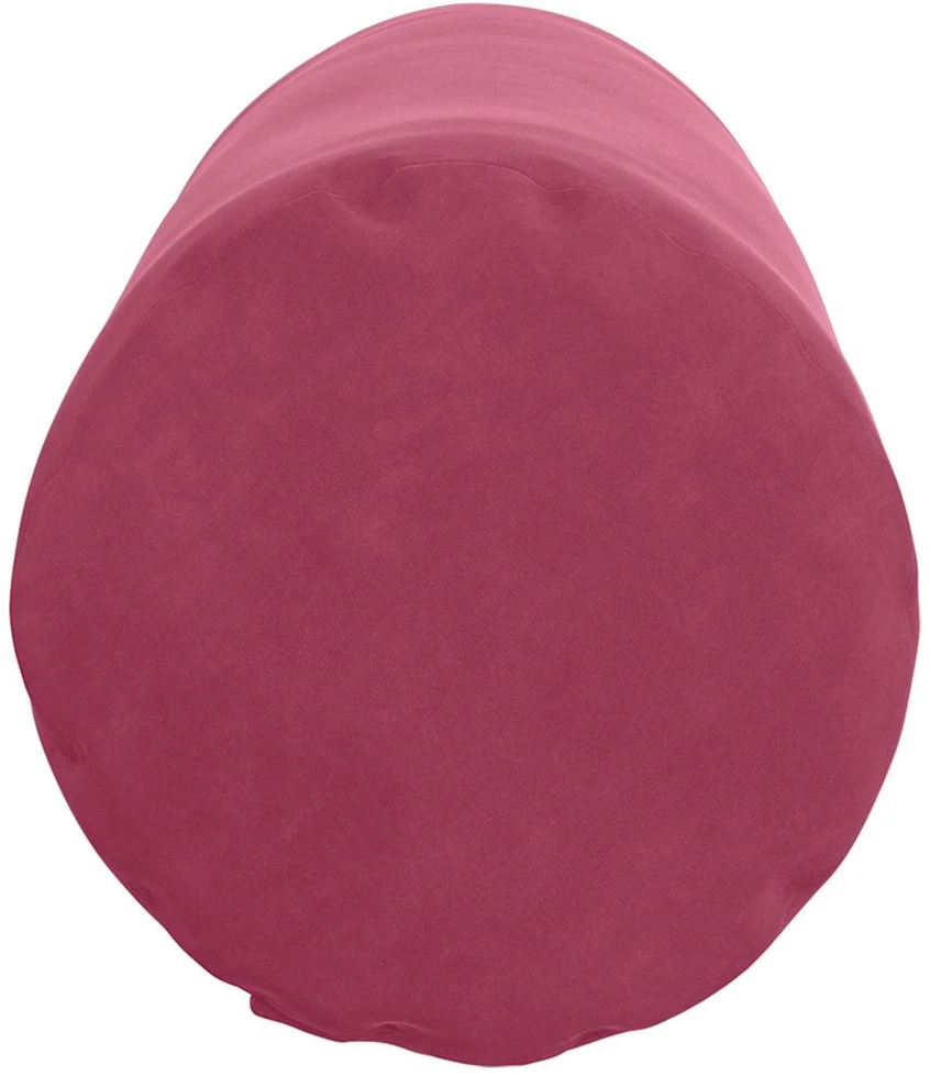 Pagalvės 2 pcs Vyno raudona Ø 25 x 70 cm Kordūrinis audinys