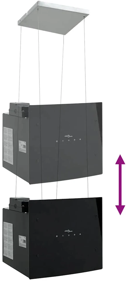 Pakabinamas gartraukis, grūdintas stiklas, lietimui jautrus LCD