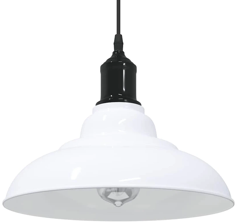 Pakabinamas šviestuvas Pakabinamas lempos, aukštis reguliuojamas, E27, Ø 31cm, metalas