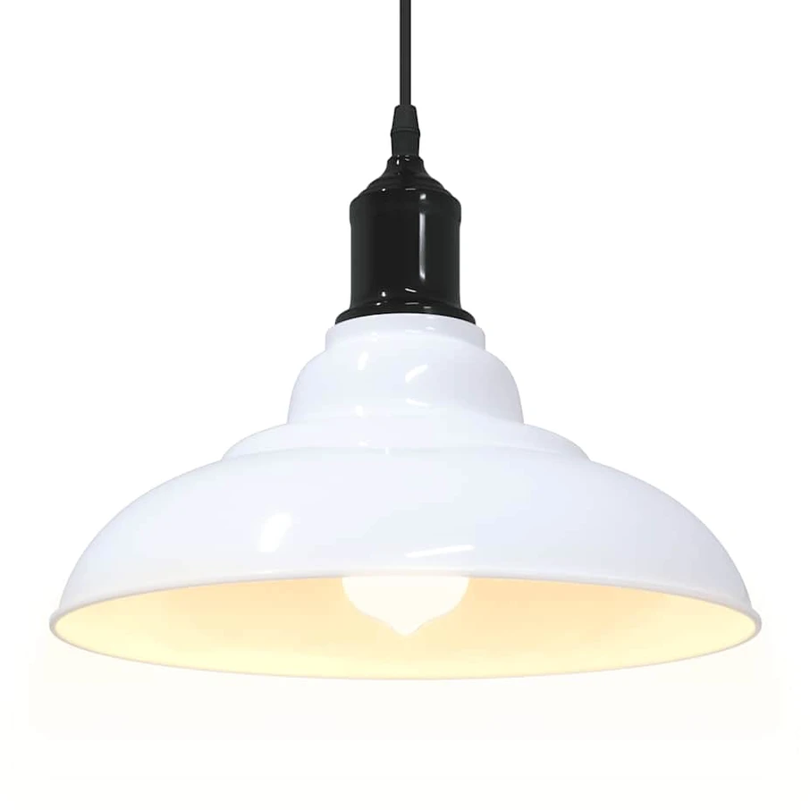 Pakabinamas šviestuvas Pakabinamas lempos, aukštis reguliuojamas, E27, Ø 31cm, metalas