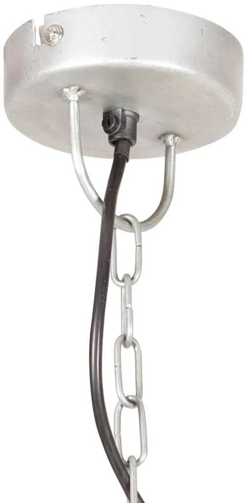 Pakabinamas šviestuvas, sidabrinis, 31cm, 25W, apskritas, E27