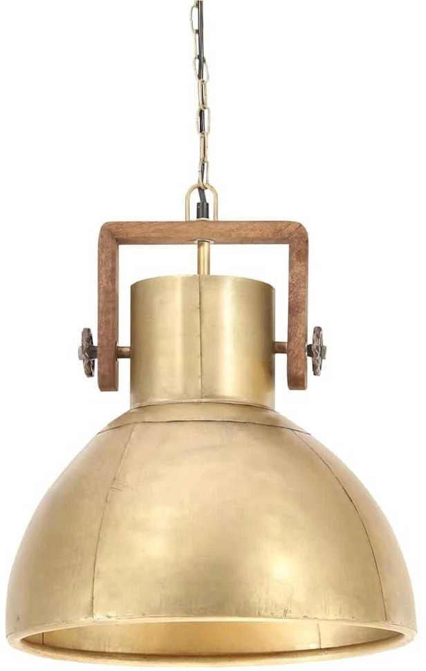 Pakabinamas šviestuvas, žalvario, 40cm, 25W, apskritas, E27