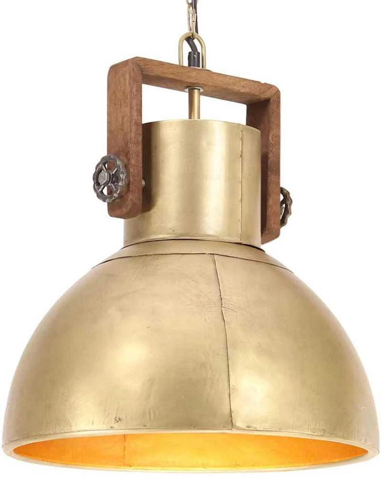 Pakabinamas šviestuvas, žalvario, 40cm, 25W, apskritas, E27