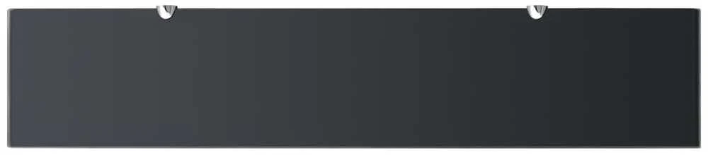 Pakabinamos lentynos, 2vnt., 100x20cm, stiklas, 8mm (243793x2)