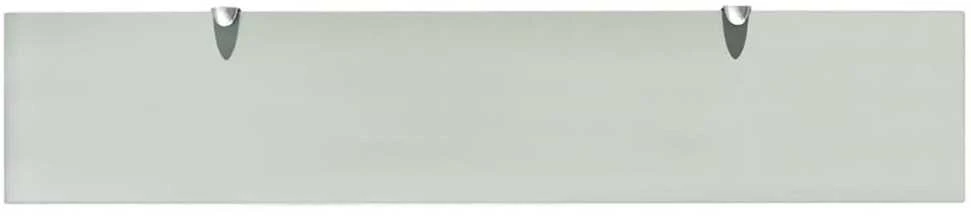 Pakabinamos lentynos, 2vnt., 100x20cm, stiklas, 8mm (243801x2)