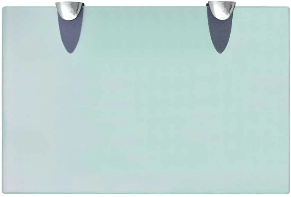 Pakabinamos lentynos, 2vnt., 30x20cm, stiklas, 8mm (243778x2)