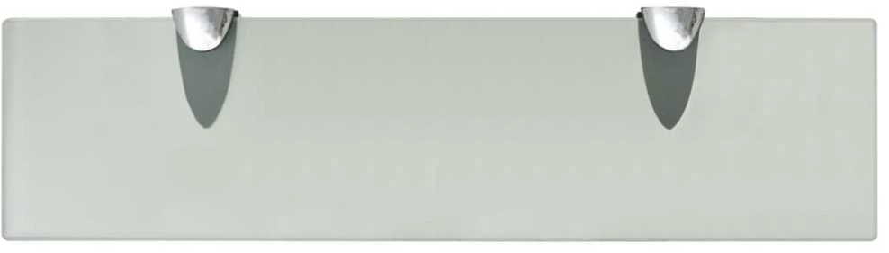 Pakabinamos lentynos, 2vnt., 40x10cm, stiklas, 8mm (243771x2)