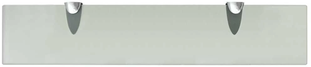 Pakabinamos lentynos, 2vnt., 50x10cm, stiklas, 8mm (243772x2)