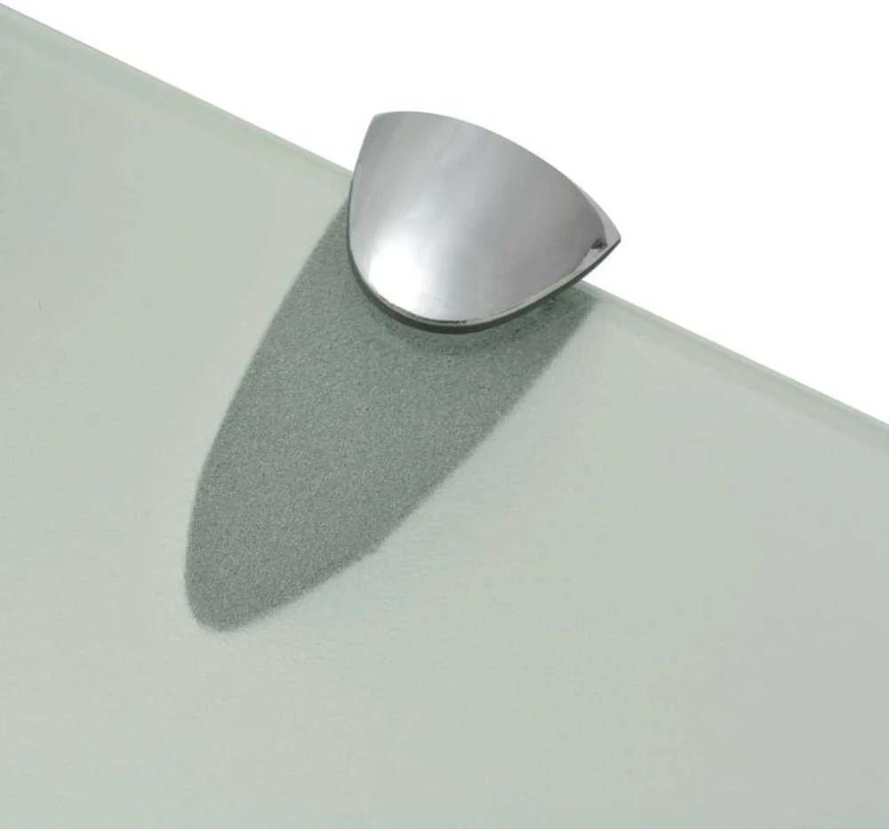 Pakabinamos lentynos, 2vnt., 50x10cm, stiklas, 8mm (243772x2)