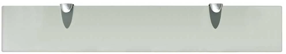 Pakabinamos lentynos, 2vnt., 60x10cm, stiklas, 8mm (243773x2)