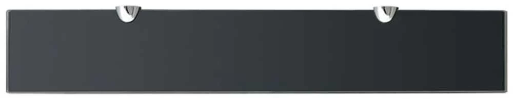 Pakabinamos lentynos, 2vnt., 60x10cm, stiklas, 8mm (243765x2)