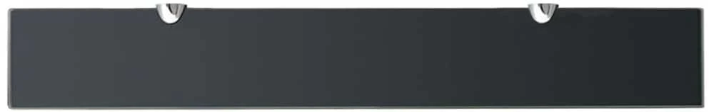 Pakabinamos lentynos, 2vnt., 70x10cm, stiklas, 8mm (243766x2)