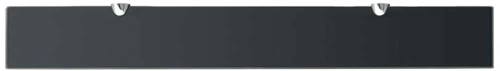 Pakabinamos lentynos, 2vnt., 80x10cm, stiklas, 8mm (243767x2)