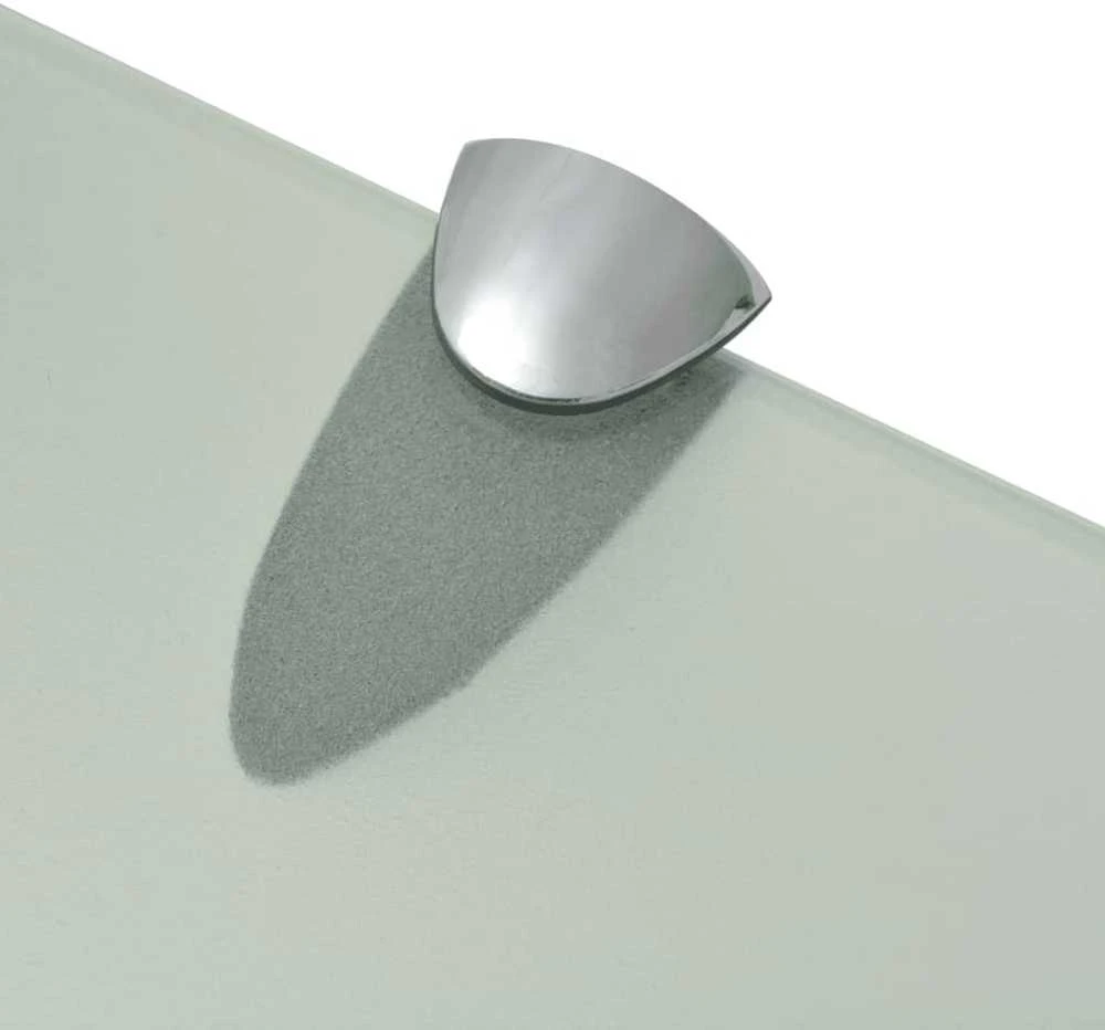 Pakabinamos lentynos, 2vnt., 80x10cm, stiklas, 8mm (243775x2)