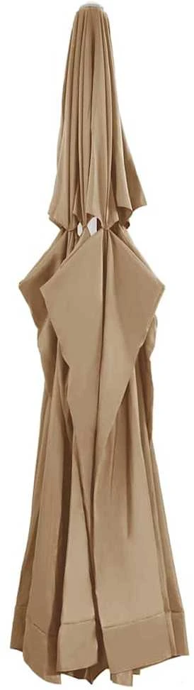 Pakaitinis audinys lauko skėčiui nuo saulės, taupe, 600cm