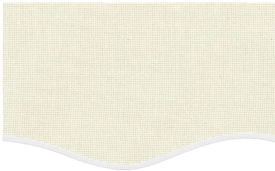 Pakaitinis audinys markizės apsiuvui, mėlynas/baltas, 400 cm