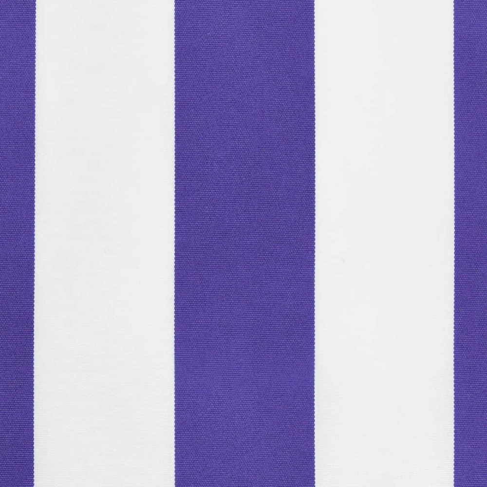 Pakaitinis audinys markizės apsiuvui, mėlynos ir baltos spalvos dryžuotas, 430x20 cm