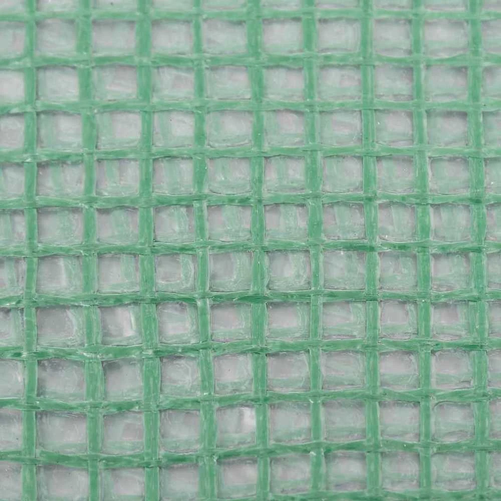 Pakaitinis šiltnamio apdangalas (6,86m²), žalias, 200x343x200cm