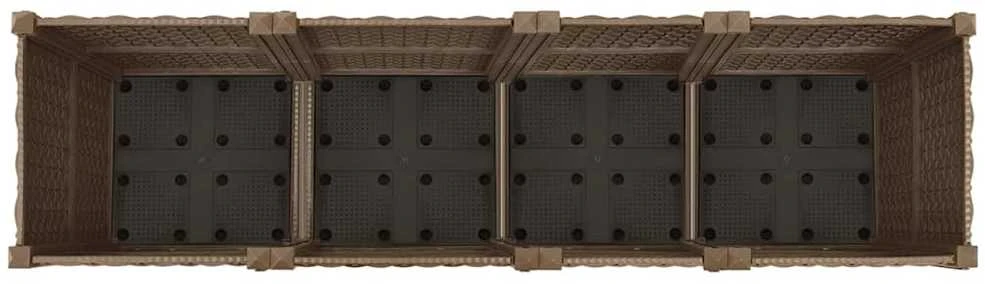 Aukštas lovelis, 160x40x38cm, polipropilenas