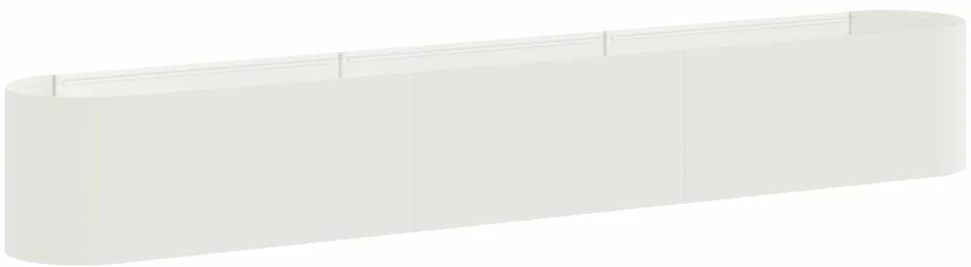 Pakelta sodo lova Balta 280 x 40 x 40 cm