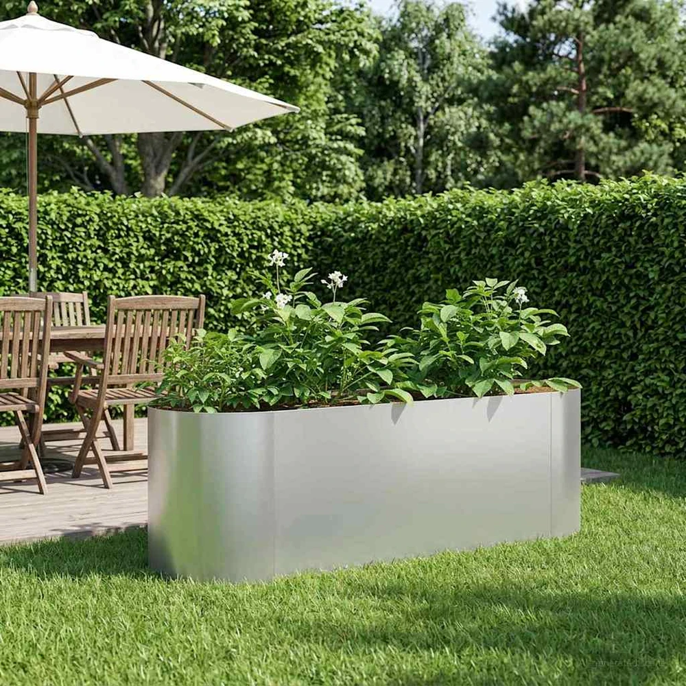 Pakelta sodo lova Galvanizuotas plienas 120 x 40 x 40 cm