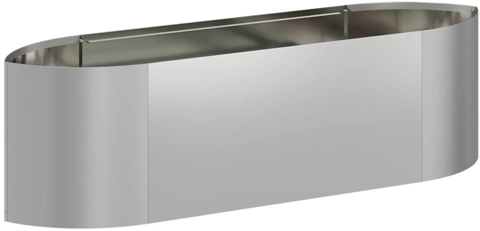 Pakelta sodo lova Galvanizuotas plienas 140 x 40 x 40 cm
