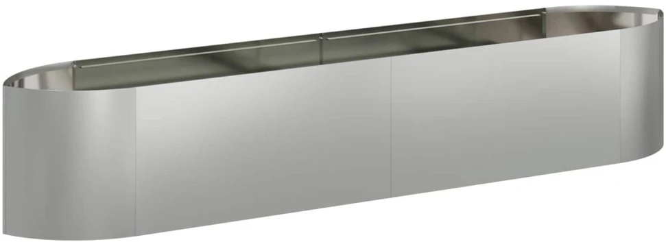 Pakelta sodo lova Galvanizuotas plienas 220 x 40 x 40 cm