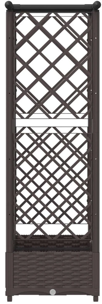 Pakeltas lovas su trelėmis ir stogu Ruda 124 x 40 x 121 cm PP