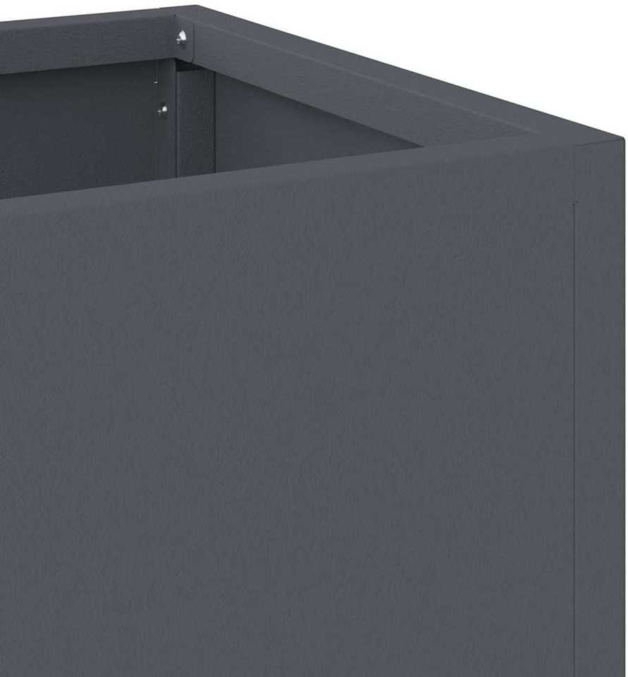 Pakeltas Sodo Vazonas Antracitas 100 x 26 x 82 cm Plienas