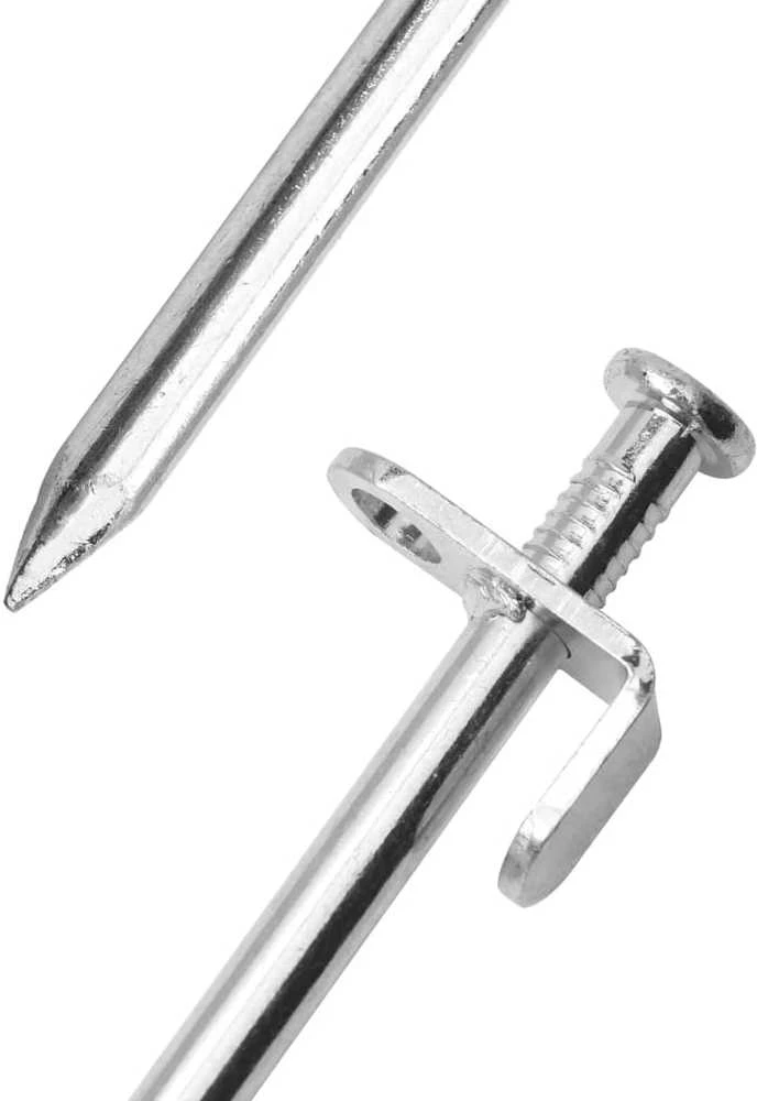Palapinės kaiščiai, 24vnt., 19,5cm, skersmuo 8mm, plienas