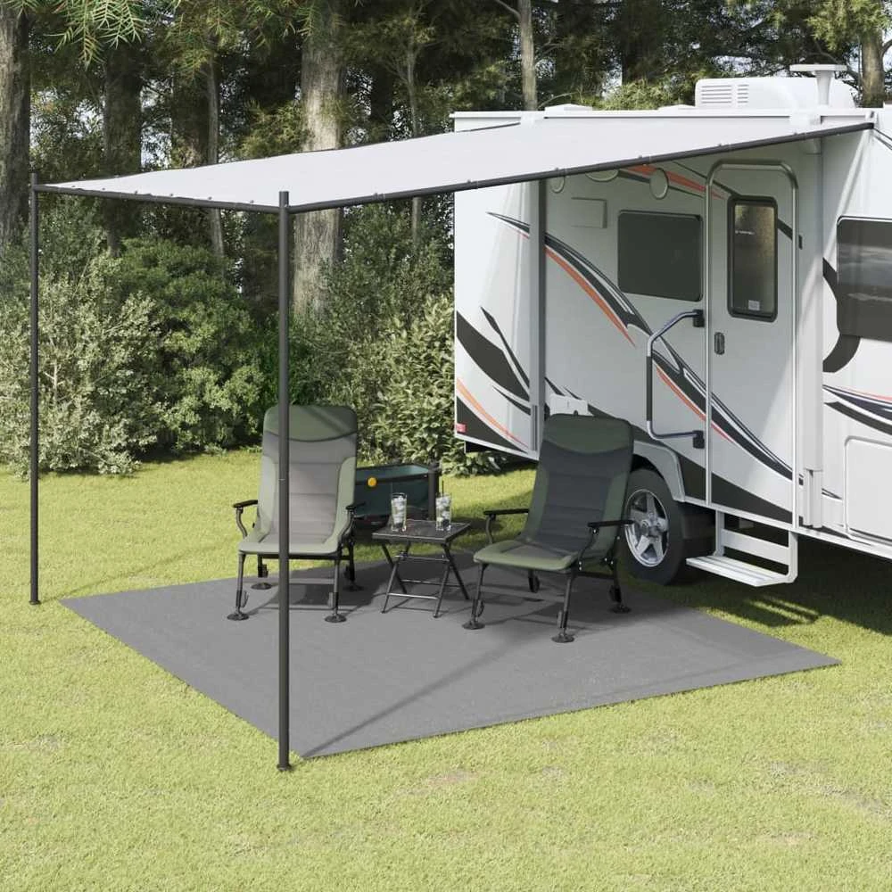 Stovyklavimo paklotas, antracito spalvos, 3x3m