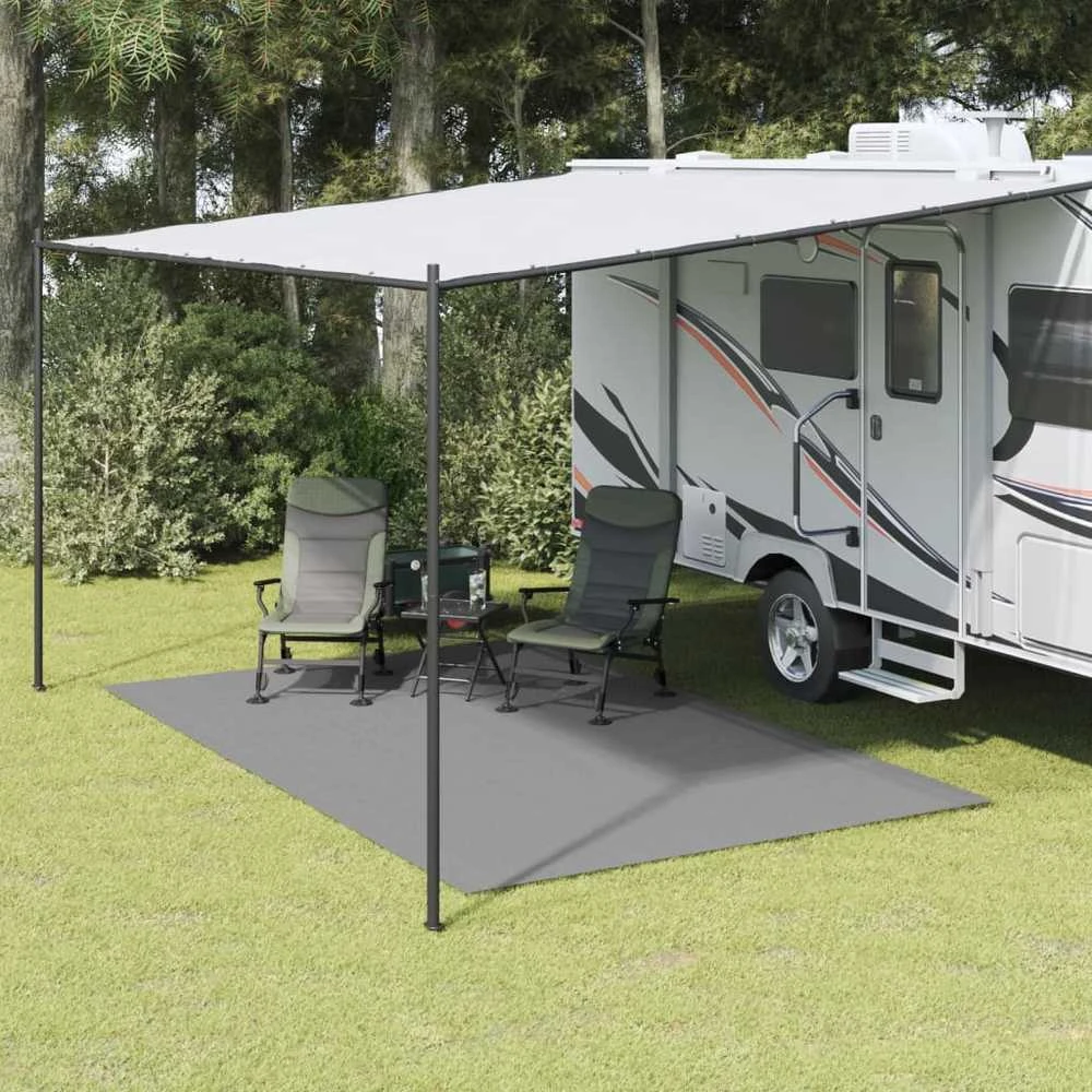 Stovyklavimo paklotas, antracito spalvos, 4x2,5m