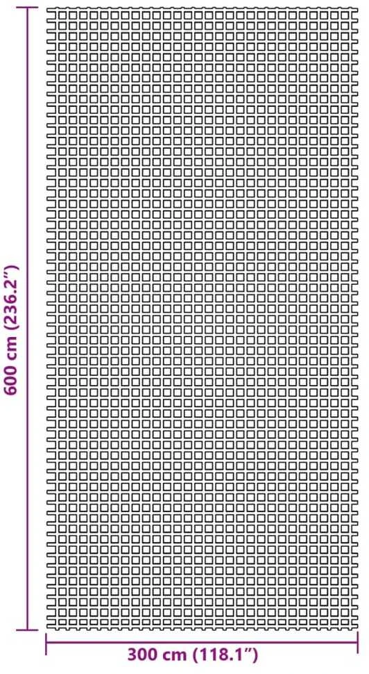 Stovyklavimo paklotas, antracito spalvos, 6x3m