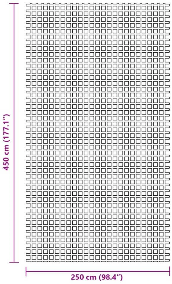 Stovyklavimo paklotas, mėlynos spalvos, 4,5x2,5m