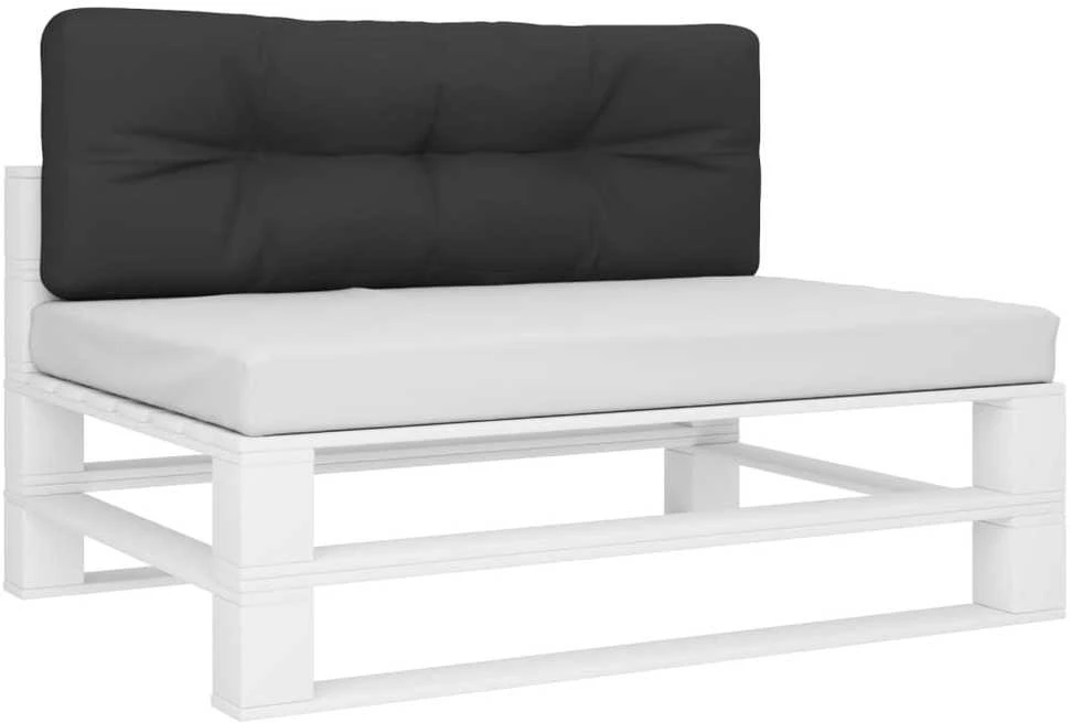 Paletės pagalvėlė, juodos spalvos, 120x40x12cm, audinys