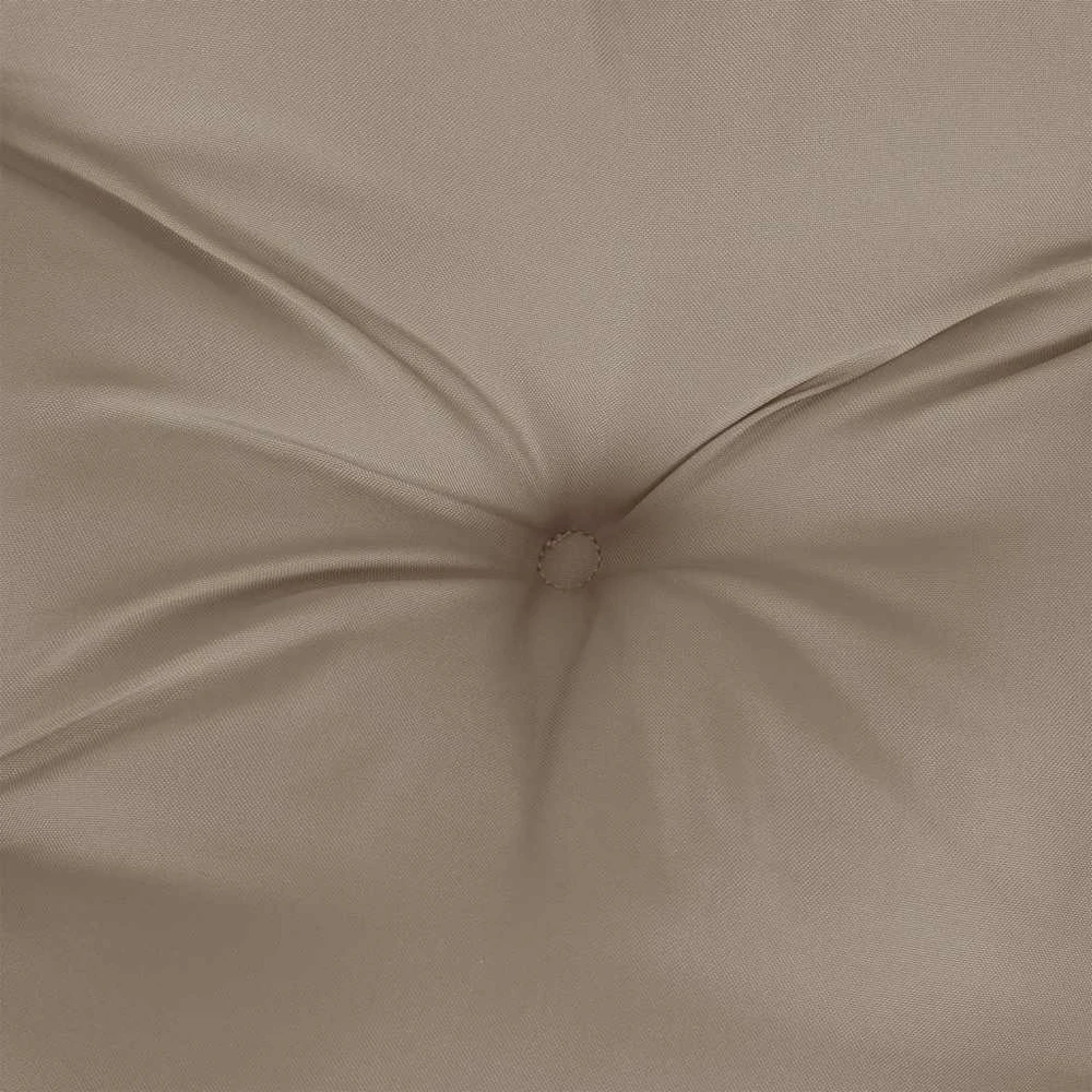 Paletės pagalvėlė, taupe spalvos, 60x61,5x10cm, audinys