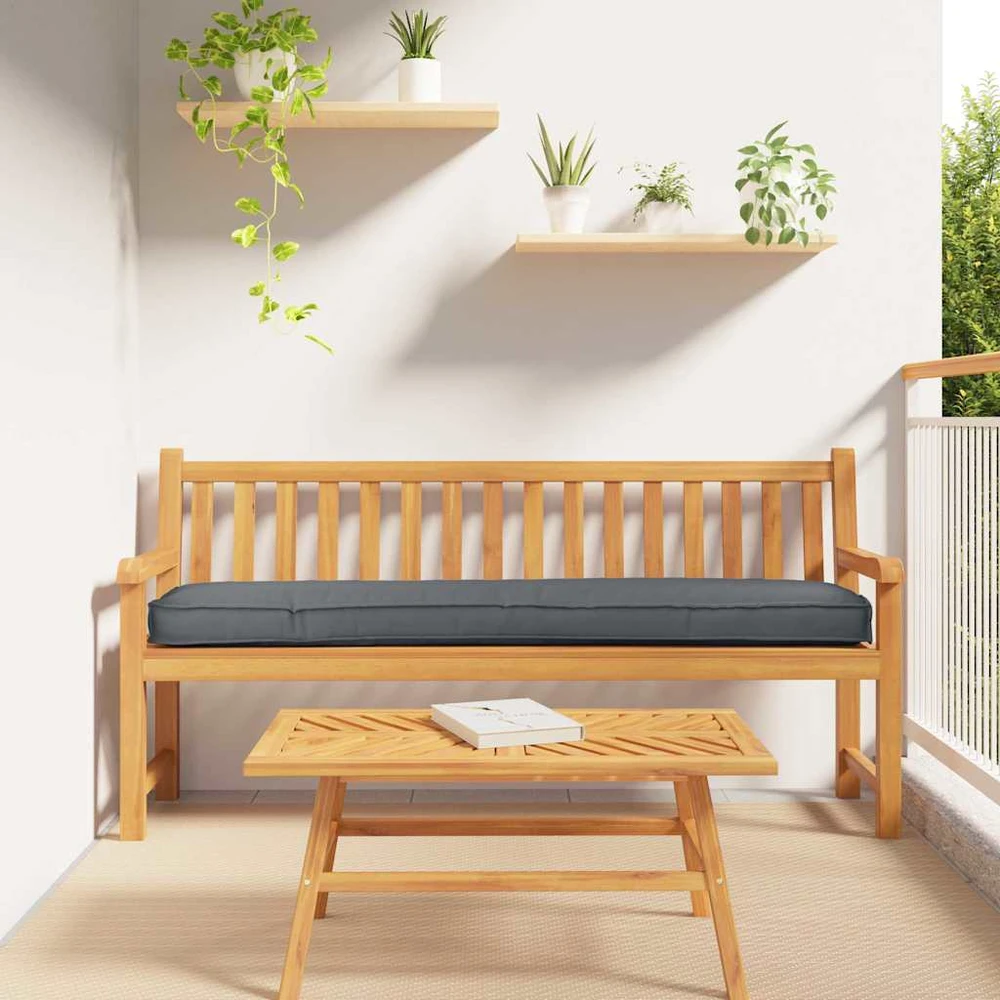Pallet pagalvė Oksfordo audinys Antracito 180 x 40 x 8 cm